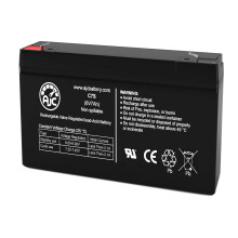 6V 7Ah Emergency Light Battery Replacement with Reliable Backup Power for Lithonia ELB0607