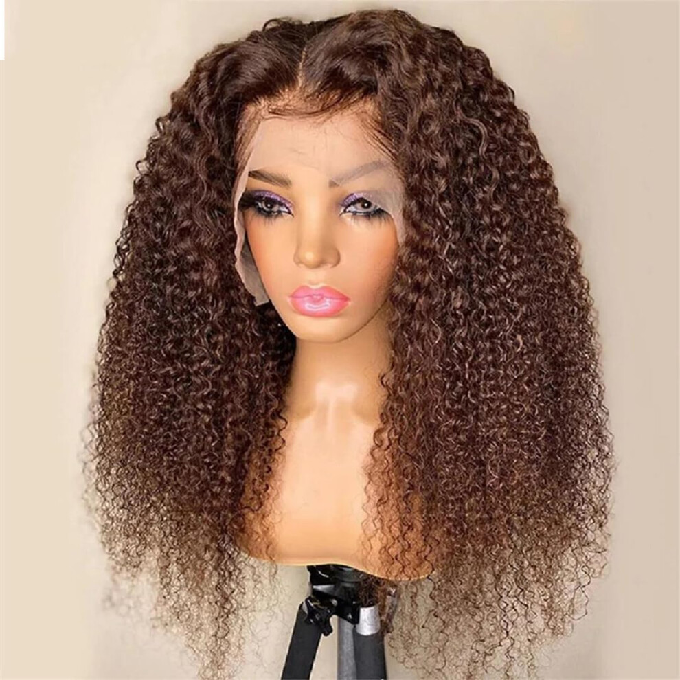 Human Hair Lace Front Wig 13x6 Deep Wave HD Lace Frontal Glueless Brazilian Natural Wavy Style