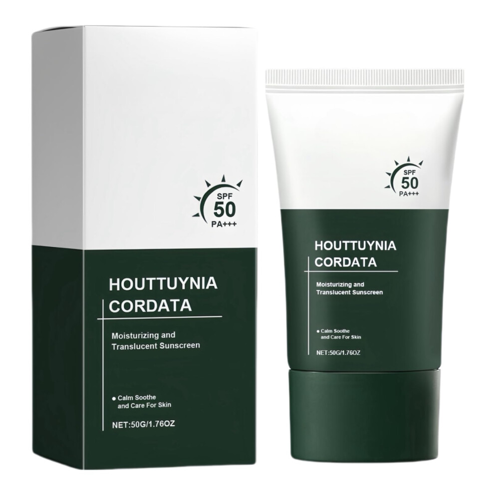 White Korean Sunscreen Spf 50 Pa++++ Hydrating No Cast Lightweight Daily Face Sun Essence