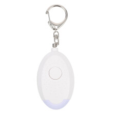Rechargeable Safety Alarm with Loud Siren and LED Light for Women Joggers Night Workers