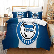 (200x200, 7) 2025 Newest Bedding Set, Football Club Print Duvet Cover Set, Soft Microfiber