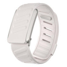 DADO Comfort Durable Silicone Wristband Compatible with WHOOP 4.0 Band, Soft Silicone Sports Loop Strap for Men & Women, with U Shapped Connector (St