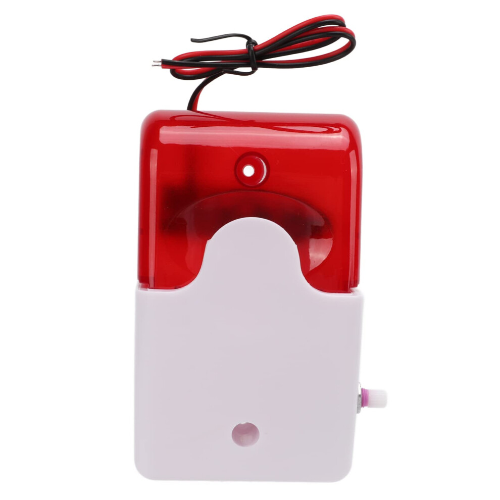 12V Security Alarm With Decibel Siren, Bright Flash And Adjustable Impact Sensitivity 9169991703794