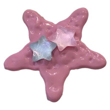 Harajuku Star Hair Clip for Girls Cute Sparkly Hair Accessory Keeps Hair Neat Holiday Gift