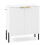 Buffet - HELLOSHOP26 - Conjunto de 2 - 70x37x78 cm - Branco - Alumínio - Antivertimento 1