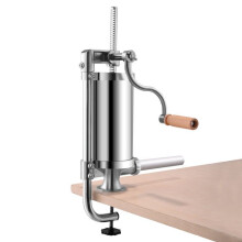 Riempitore di salsicce - HELLOSHOP26 - Manuale - 4 tubi (15/19/22/25 mm) - Inox - 1,5 kg