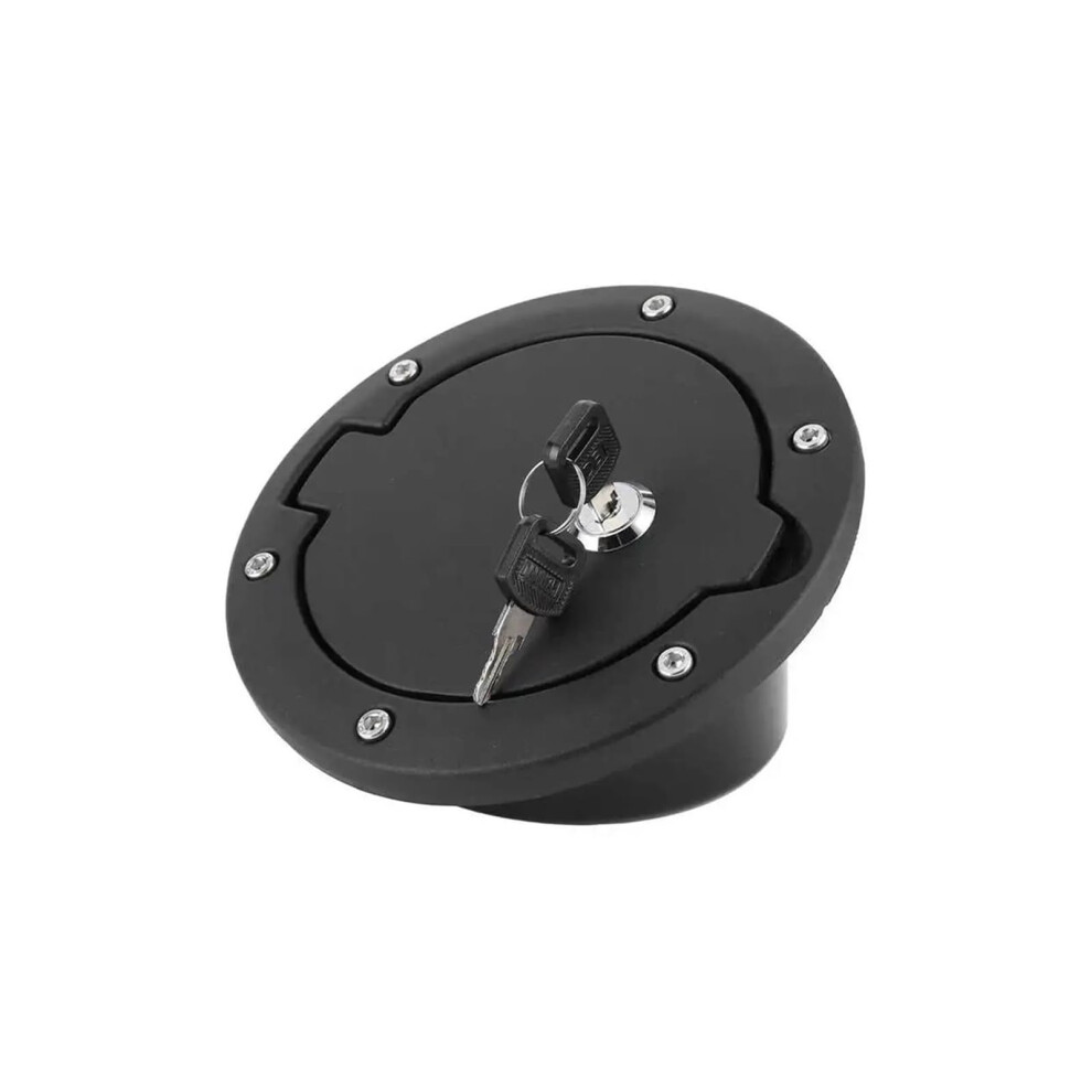 Gas Cap Locking Fuel Tank Cover With 2 Keys 20072017 Weatherresistant For Jeep Wrangler 9092120584547