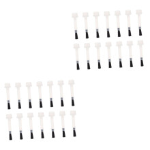 40pcs Mini Nail Art Brush Set with Nylon Replacement Brushes for Gel Polish Manicure