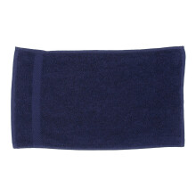 (One Size, Navy) Towel City Luxury Guest Towel