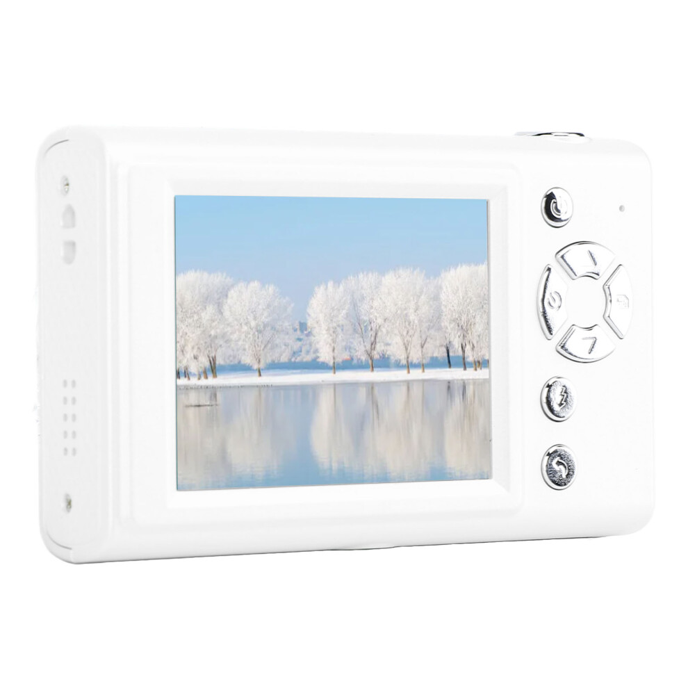 Digital Camera 48Mp 1080P 16X Zoom, 2.8" Screen, White 8111387286702