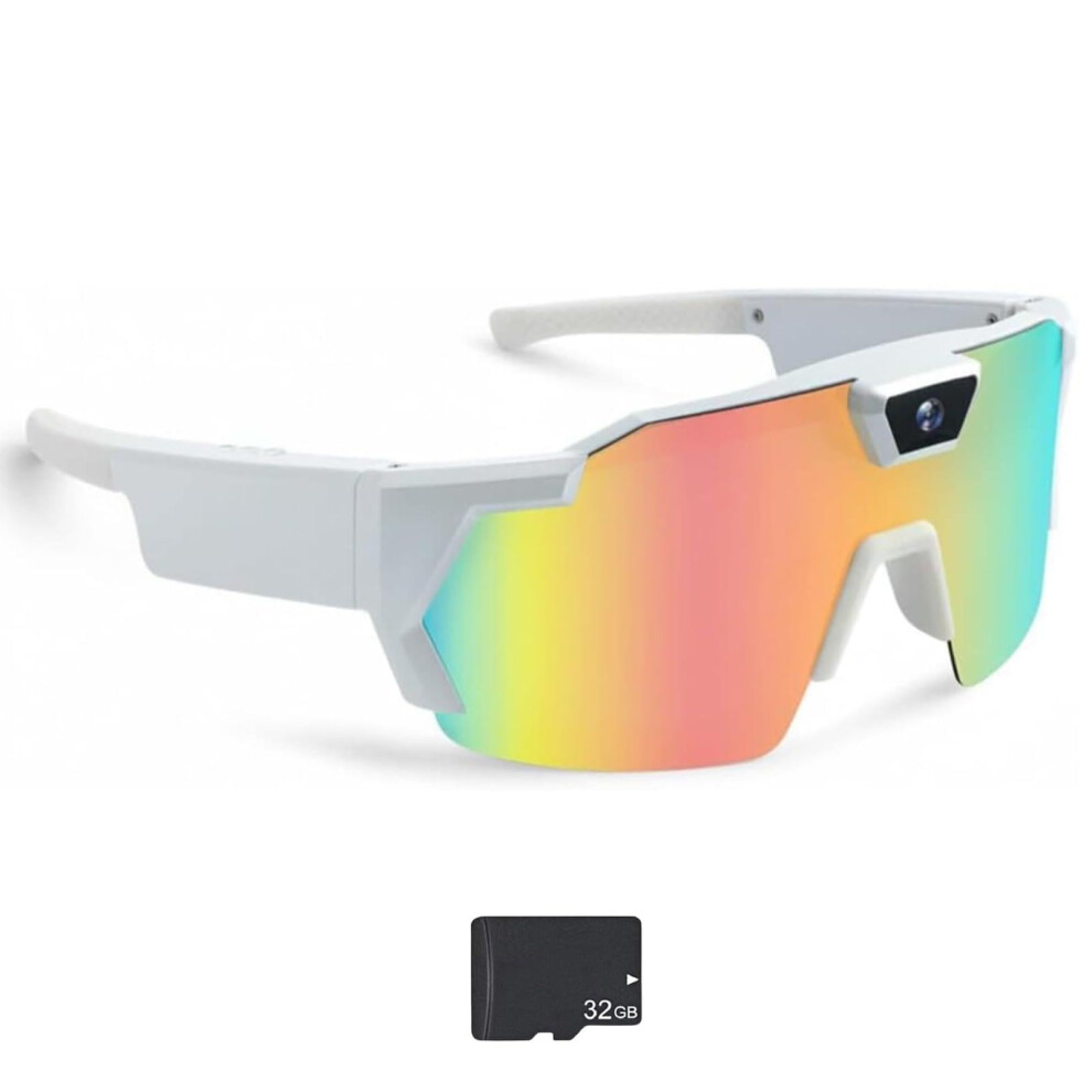 4K Camera Glasses With Hd1080p Video Recording, Polarized Lens For Sports And Outdoor Activities 9113335822085