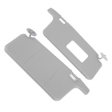 Grey Sun Visor Assy Pair for Civic 1996-2001, ABS + Glass