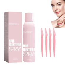 Facial Hair Removal Spray with Enhanced Hair Visibility for Precise Face Shaving 1pc