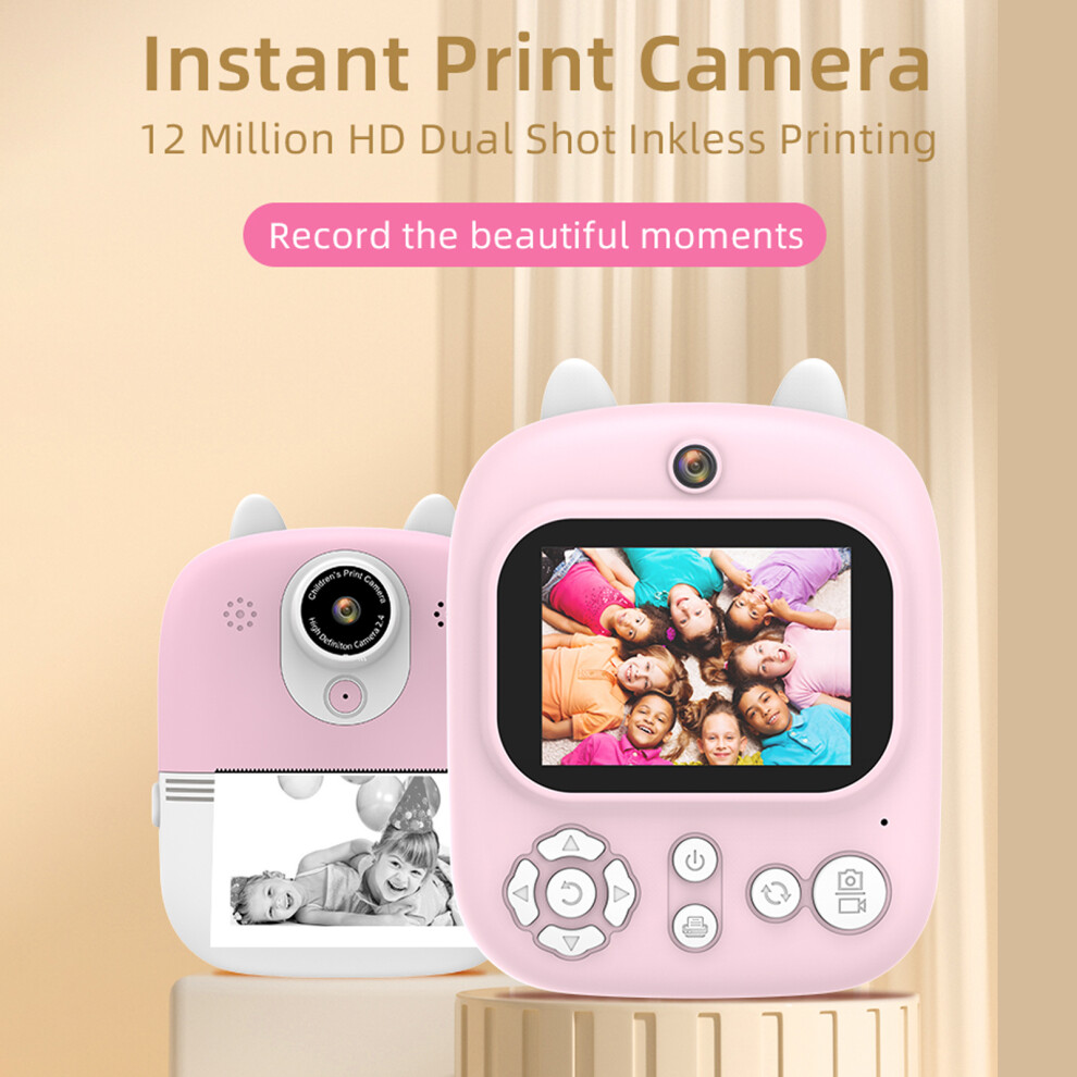 3-In-1 Instant Camera 32Gb, 2.4-Inch Ips, Purple 8781393733103
