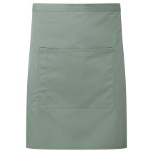 (One Size, Sage) Premier Colours Front Pocket Waist Apron