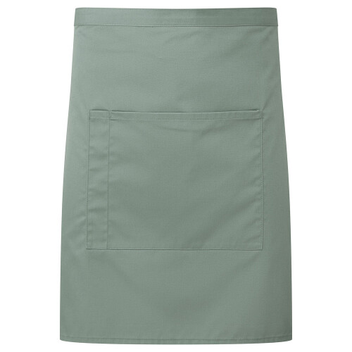 Premier (One Size, Sage) Premier Colours Front Pocket Waist Apron