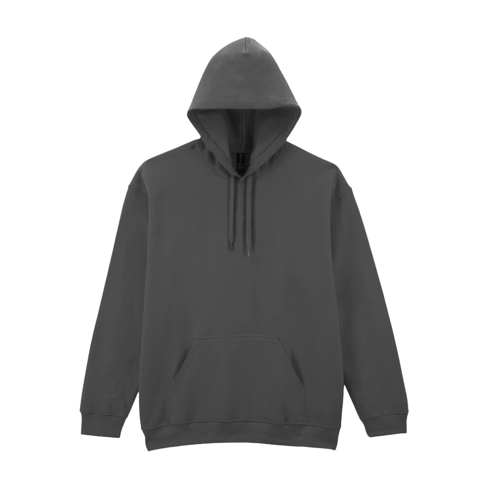 Gildan (Xs, Charcoal) Mens Softstyle Midweight Hoodie Multicoloured