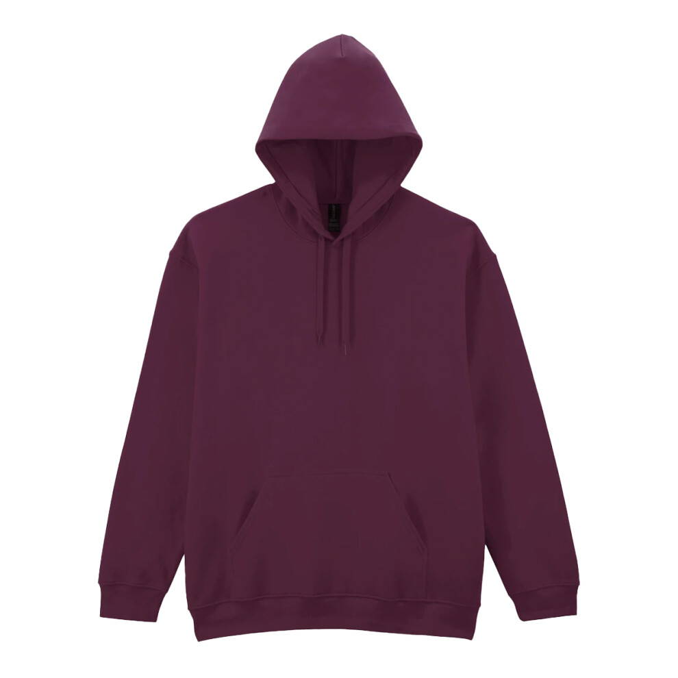 Gildan (Xs, Maroon) Mens Softstyle Midweight Hoodie Multicoloured