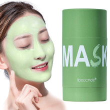 Green Tea Face Mask Clay Stick for Blackheads Deep Pore Cleansing Oil Control 1 Pc