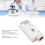 Microscopio portatile in miniatura, ABS, 2 batterie AAA 3