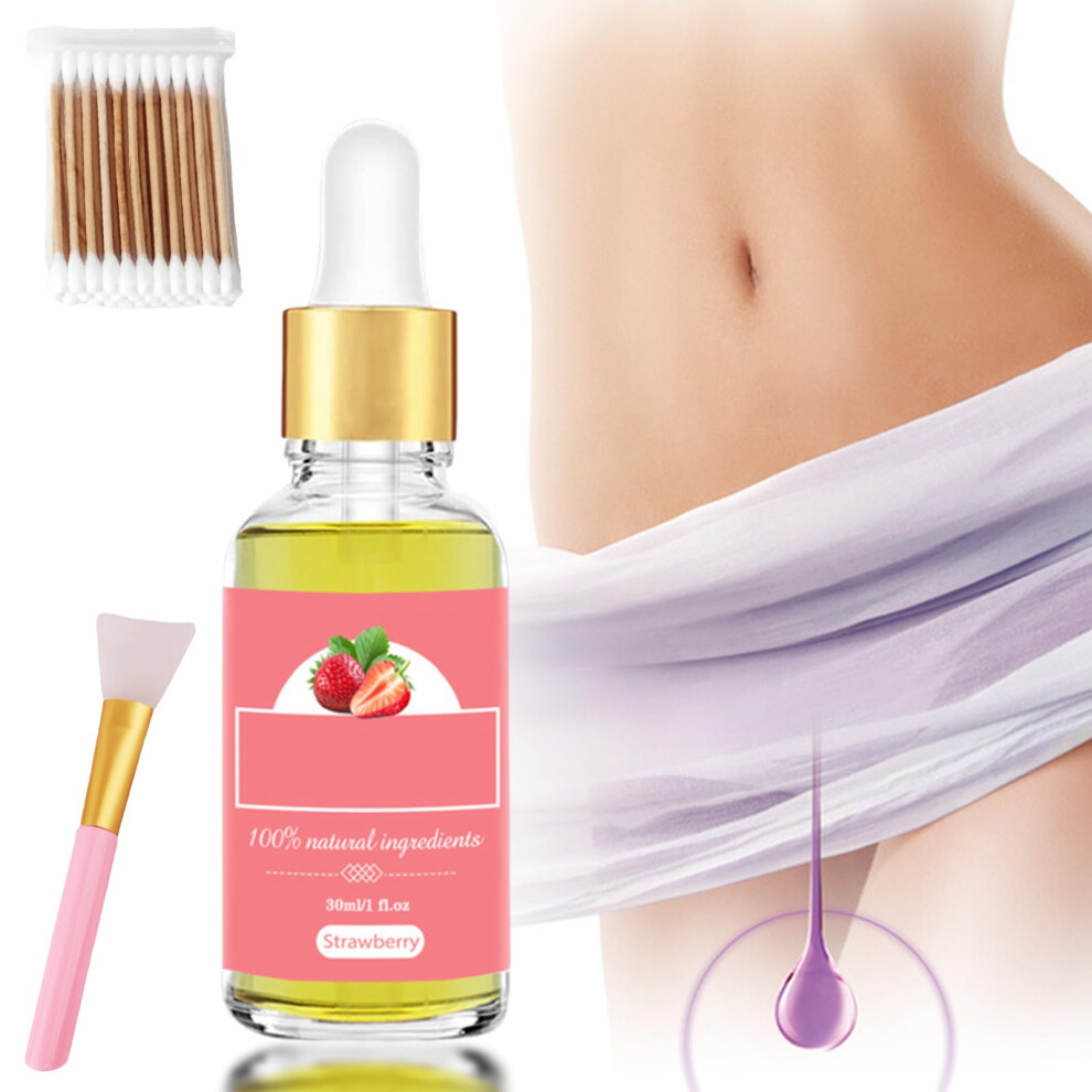 Strawberry Intimate Hydrating Oil with Deep Moisture and Fast Absorption, 1pcs