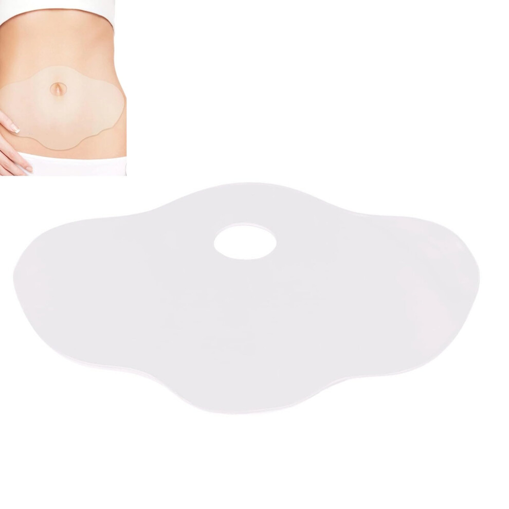 Silicone Belly Pad for Stretch Marks Removal, Reusable Washable Tummy Patch for Pregnancy, 2pcs