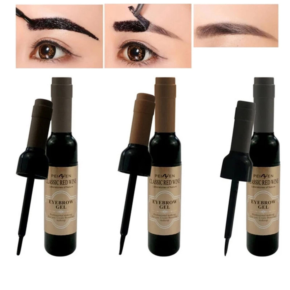 Eyebrow Tint Gel Waterproof Peel Off Long Lasting Tattoo Brow Quick Dry 3 Colors