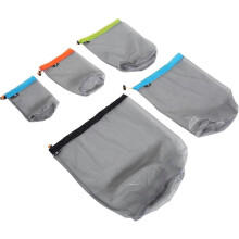 Sleeping Bag Compression Sack Set Mesh Laundry Bag for Travel Camping Hiking