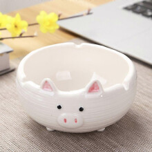 (Pink Pig 13) Ceramics Storage Case For Storage Use