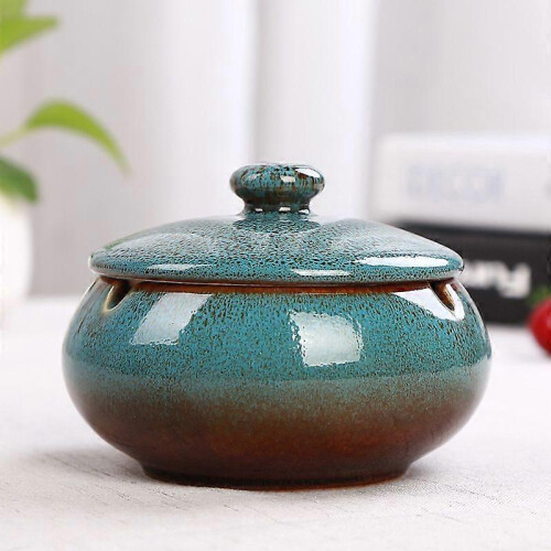 (Blue 2) Ceramics Storage Case For Storage Use