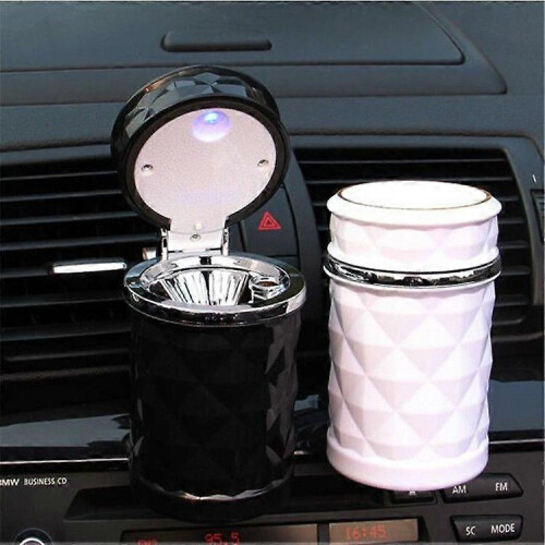 (White) 1pcs Car Ashtray Cup Holder 1