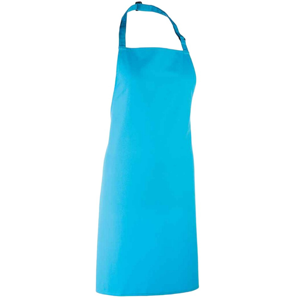 Premier (One Size, Turquoise) Unisex Adult Colours Full Apron