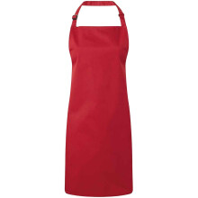 (One Size, Red) Premier Unisex Adult Colours Full Apron