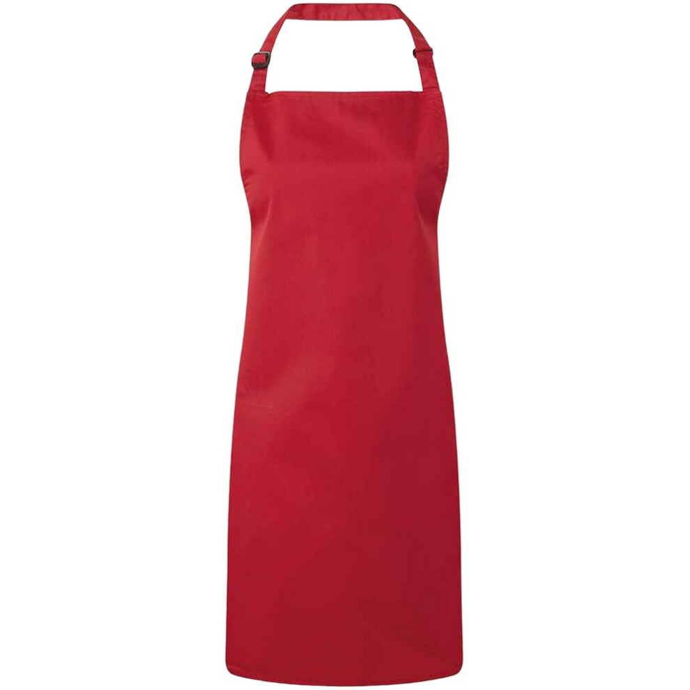 Premier (One Size, Red) Unisex Adult Colours Full Apron