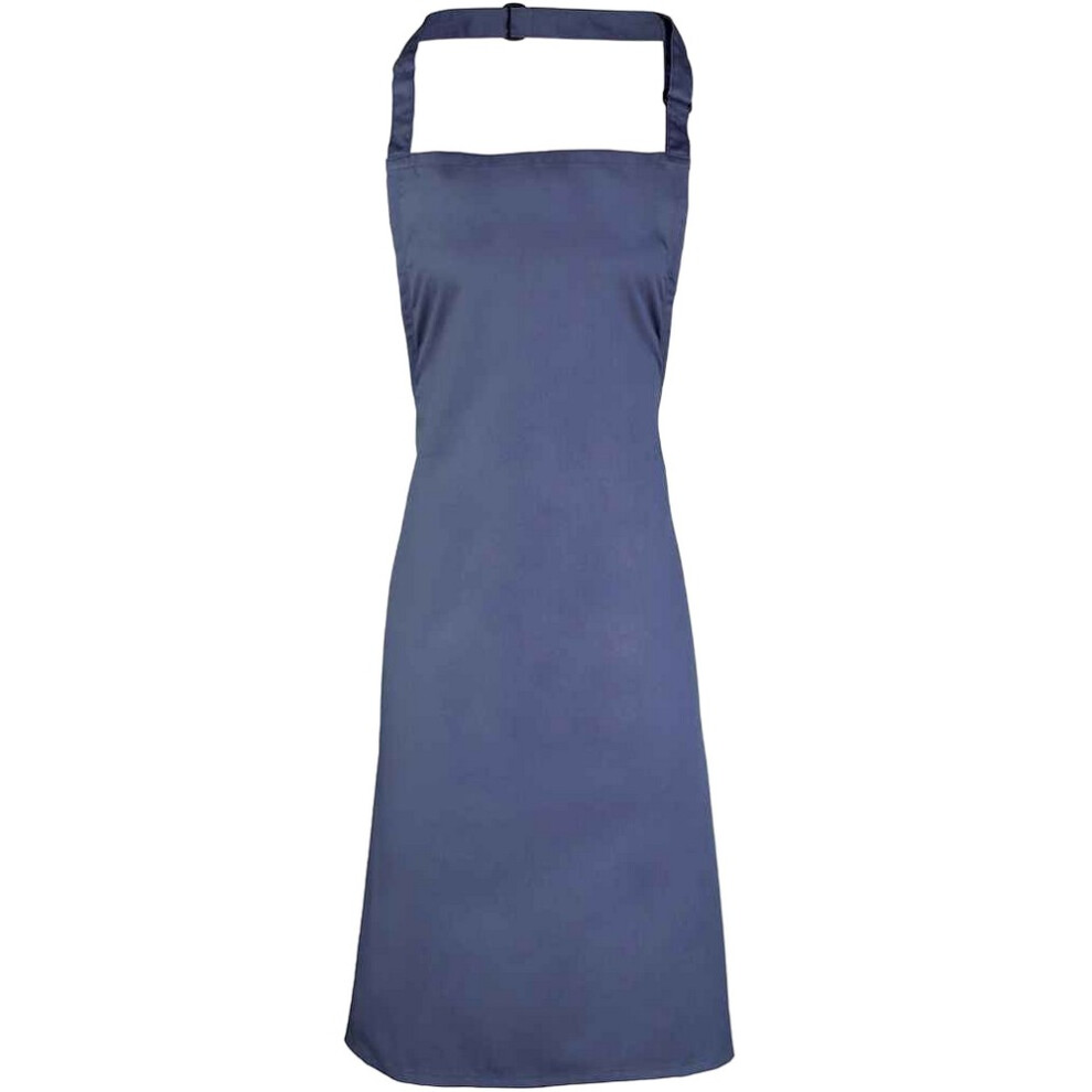 Premier (One Size, Marine Blue) Unisex Adult Colours Full Apron