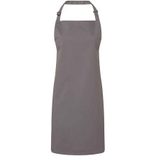 (One Size, Dark Grey) Premier Unisex Adult Colours Full Apron