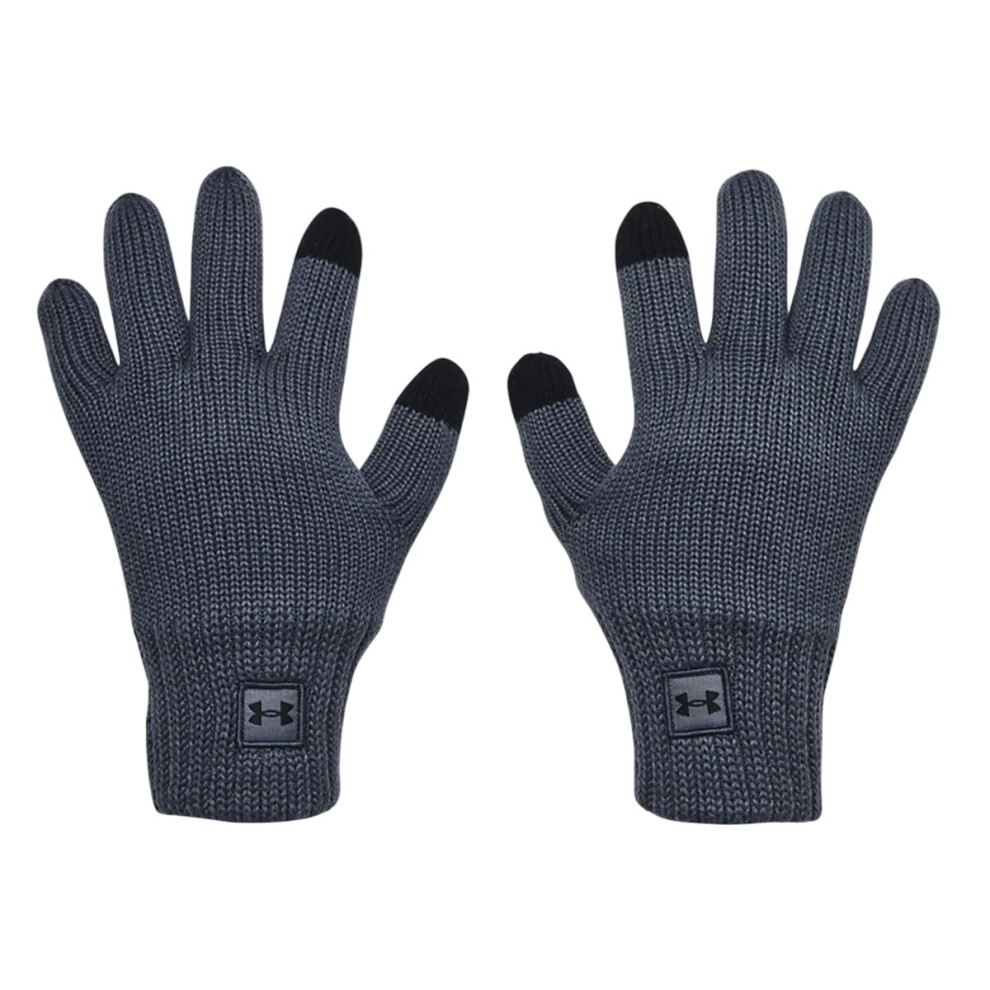 Under Armour Halftime Full Finger Wool Winter Gloves Grey