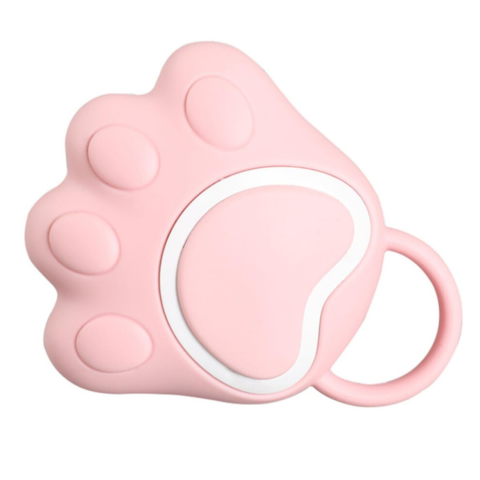 Pink Silicone Bath Brush Body Scrubber For Adults With Soft Bristles Deep Cleansing Gentle Massage