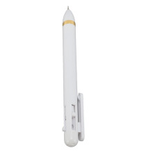 Stylo dotting 4-en-1 pour nail art, ABS blanc, pour ongles