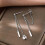 Minimalist Bar Earrings with Chain Dangle Earrings 925 Sterling Silver Stud 4