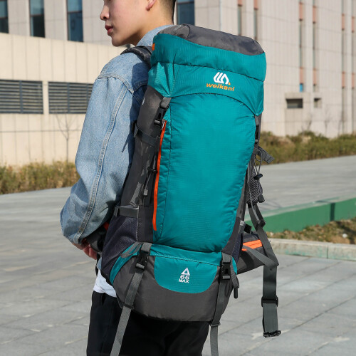 65L Lightweight Water-Resistant Backpack for 1