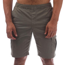 (M, Green) Farah Mens Crane Twill Organic Cargo Shorts
