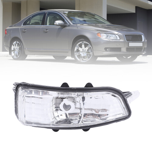 Front Wing Mirror Turn Light Cover ABS for S80 II 2