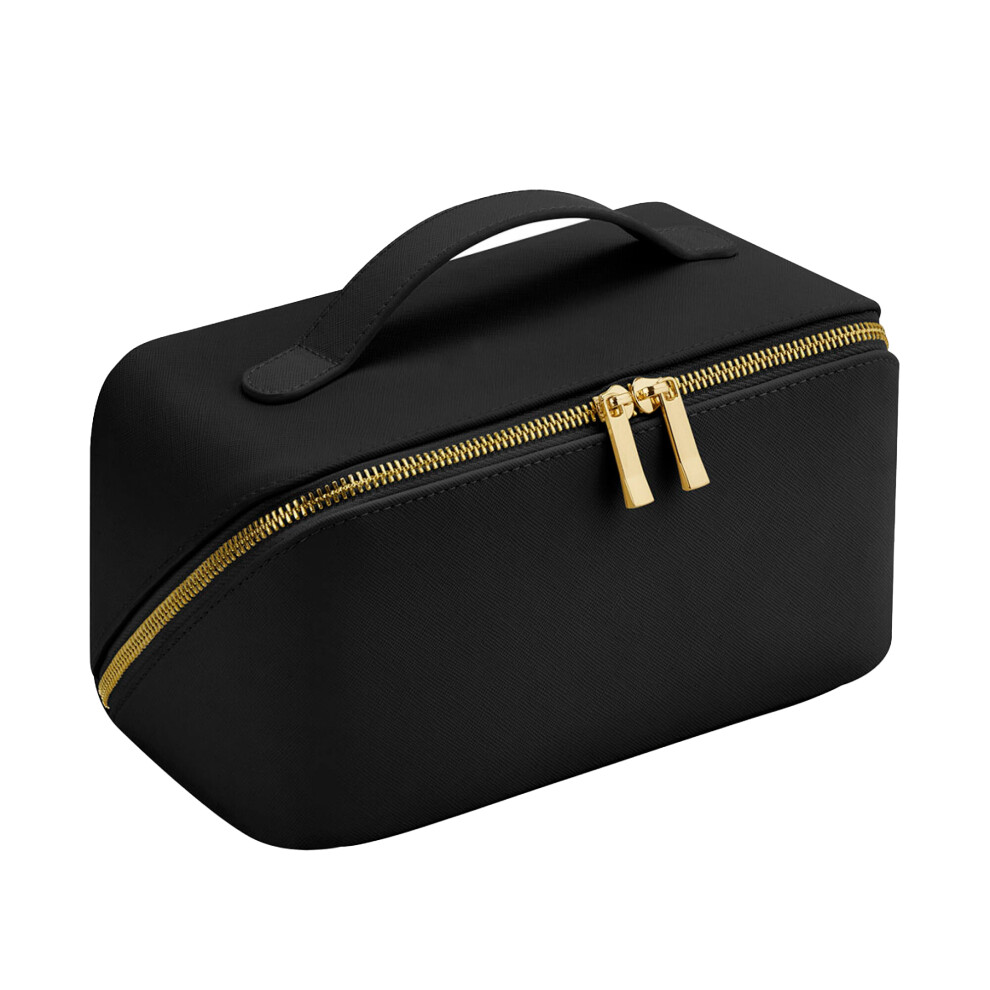 Bagbase (One Size, Black) Boutique Open Flat Cosmetic Case