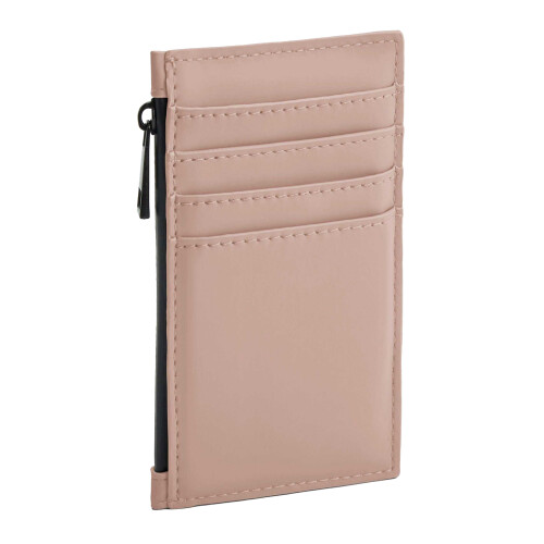BagBase (One Size, Nude Pink) Bagbase Matte PU Card Holder