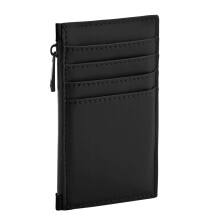 (One Size, Black) Bagbase Matte PU Card Holder
