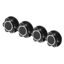 4 Pz. Perni Ruota in Alluminio Alloy per RC 1:5 Kraton 8S Nero