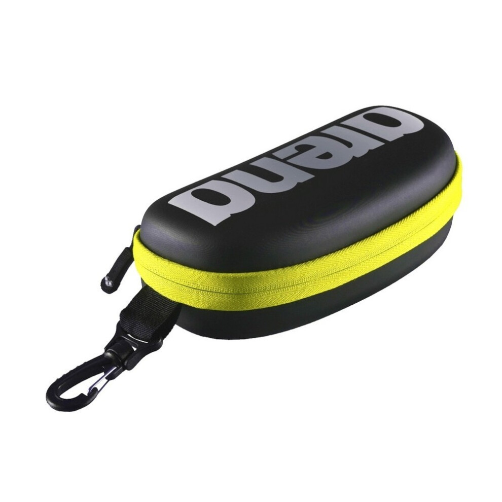 Arena (One Size, //Fluorescent Yellow) Swimming Goggles Case Black/Silver/Yellow
