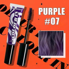 (07 PURPLE) One-off Temporary Hair Coloring Disposable Hair Coloured Chalk Wax for Hair Cover Fashion Design Washable Non-toxic Beauty Tools