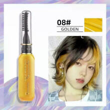 (B-08) One-off Temporary Hair Coloring Disposable Hair Coloured Chalk Wax for Hair Cover Fashion Design Washable Non-toxic Beauty Tools
